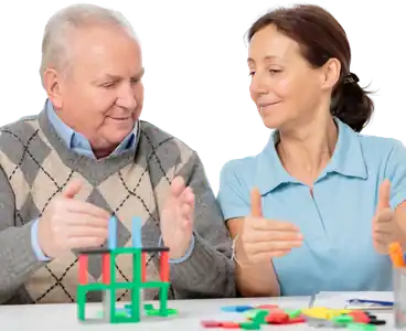 ProMed occupational therapist during a therapy session